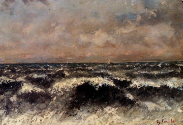 Pintor realista marino Gustave Courbet Pinturas al óleo